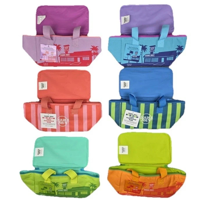 Trader Joe’s Mini Insulated Tote Bag Summer Fun Collection NEW 2026 Choose Color