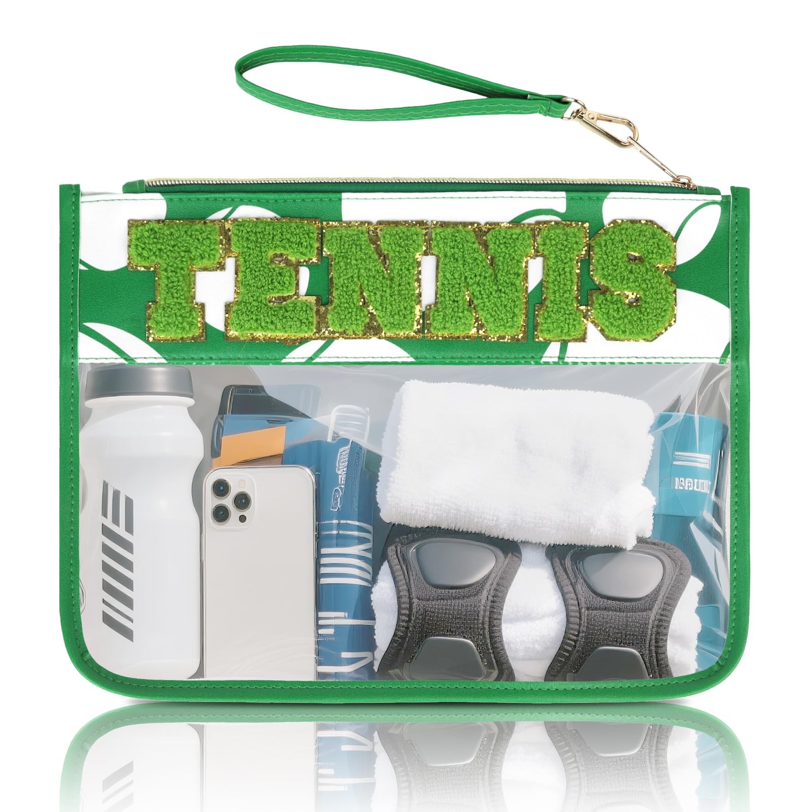 PPeen Tennis Gifts Bags Accessories for Women Makeup Medium,