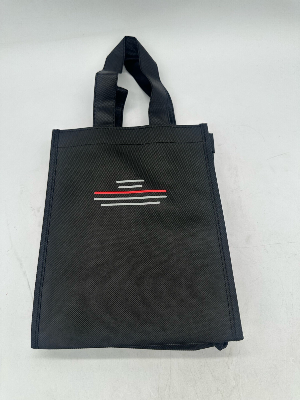 Tesla Diner Exclusive Black Red Tote Bag IN HAND Small Collectible 10x8x4”