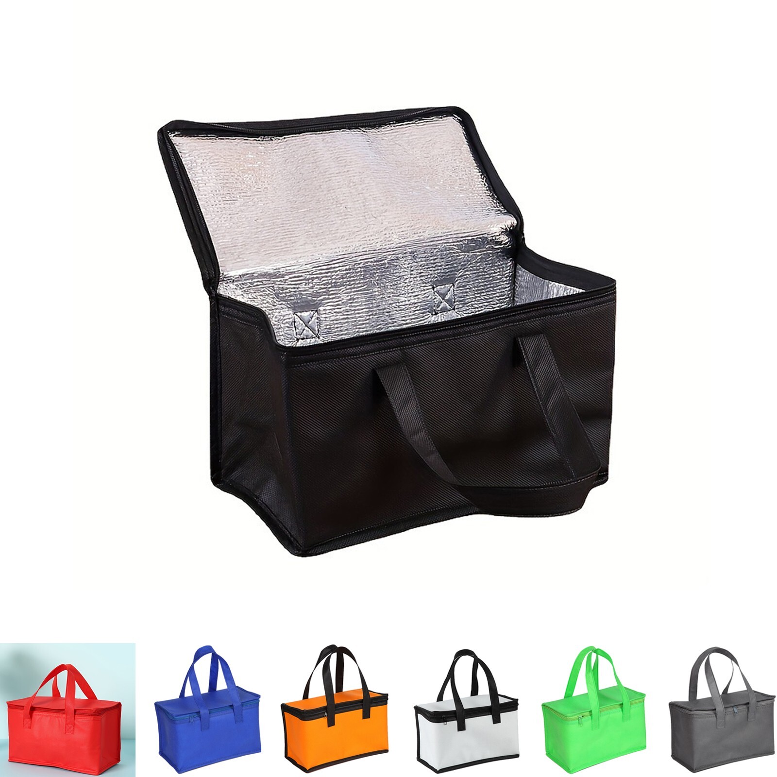 Cooler Bag Insulated Grocery Bags Collapsible Cooler for Food Delivery Camping
