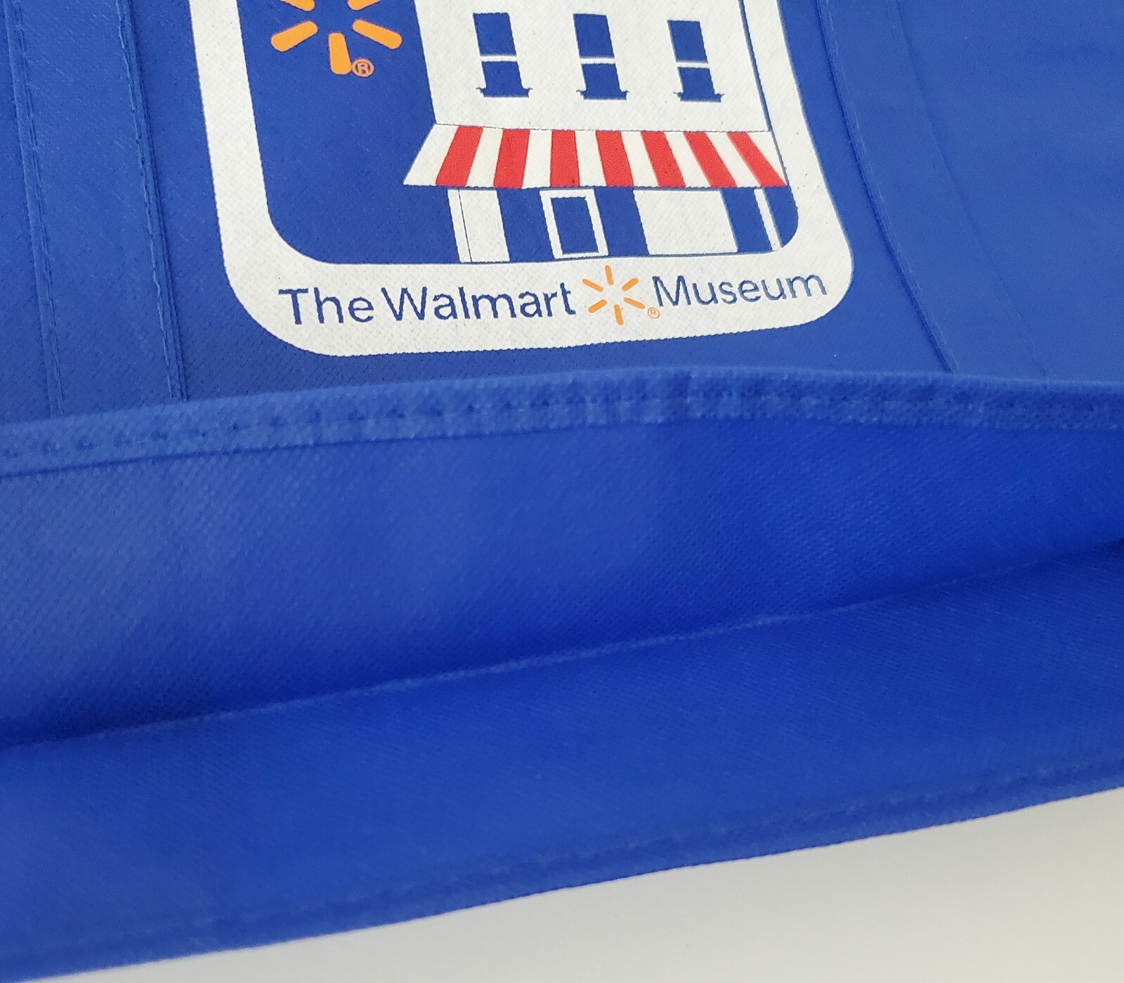 NEW THE WALMART MUSEUM, Arkansas Reusable Shopping/Grocery Bag/Tote, 16x15x4