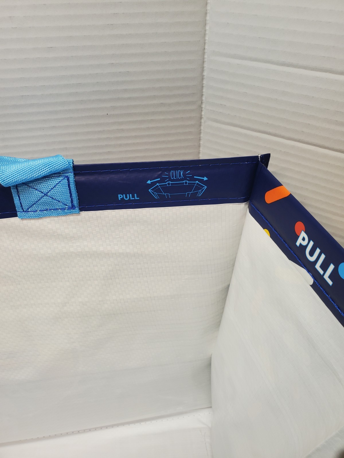 ALDI XL Reusable CLICK AND STAY 50th Birthday Est. 1976 Shopping Bag Tote🔵 NEW