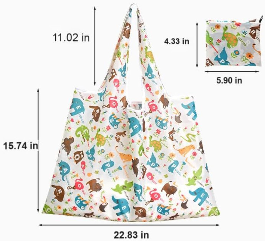 Extra Large 50lbs Foldable Reusable Shopping Bags kitchen reusable grocery bags