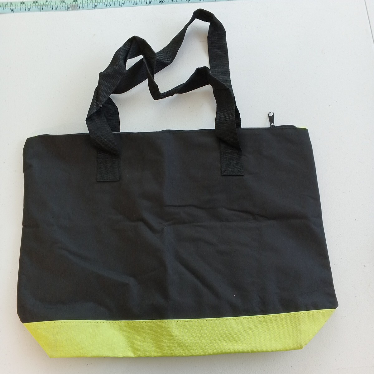 Set of 3 Tote Bag Grocery Picnic Woven Multicolor Woven