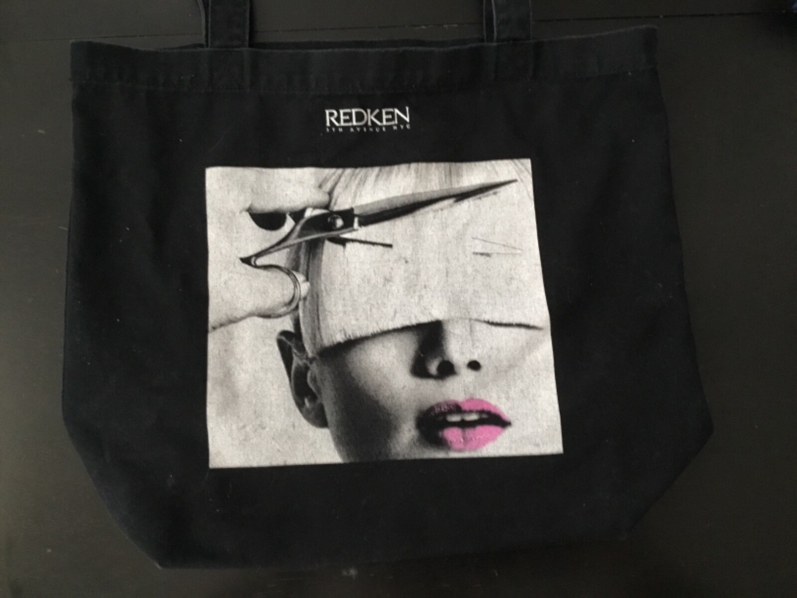 REDKEN Tote Bag (black) 100%Organic Cotton
