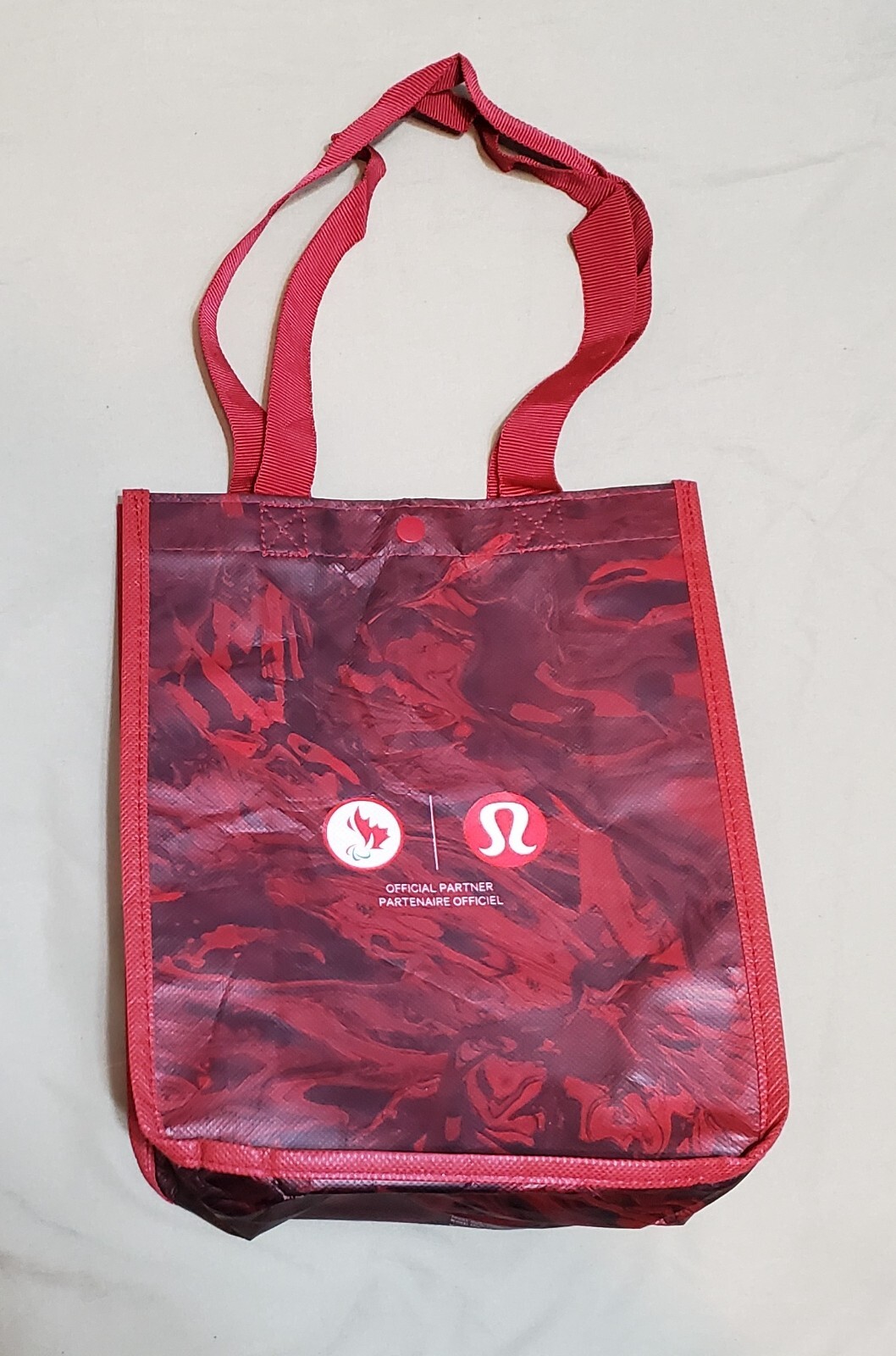Lululemon Summer Olympics Team Canada Small Reusable Shopping Bag Tote