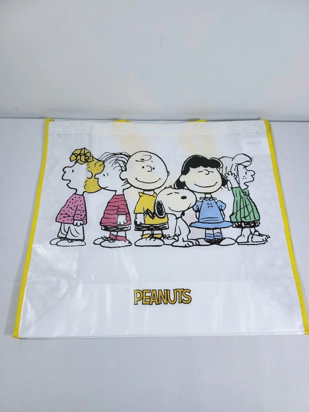 Peanuts Gang New Reusable Shopping Bag Grocery Travel Bag 19.5″x17.5″x7.25″