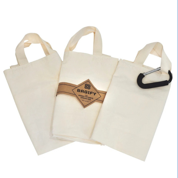 xl 3-Pack Reusable Grocery Totes with Bonus Hook