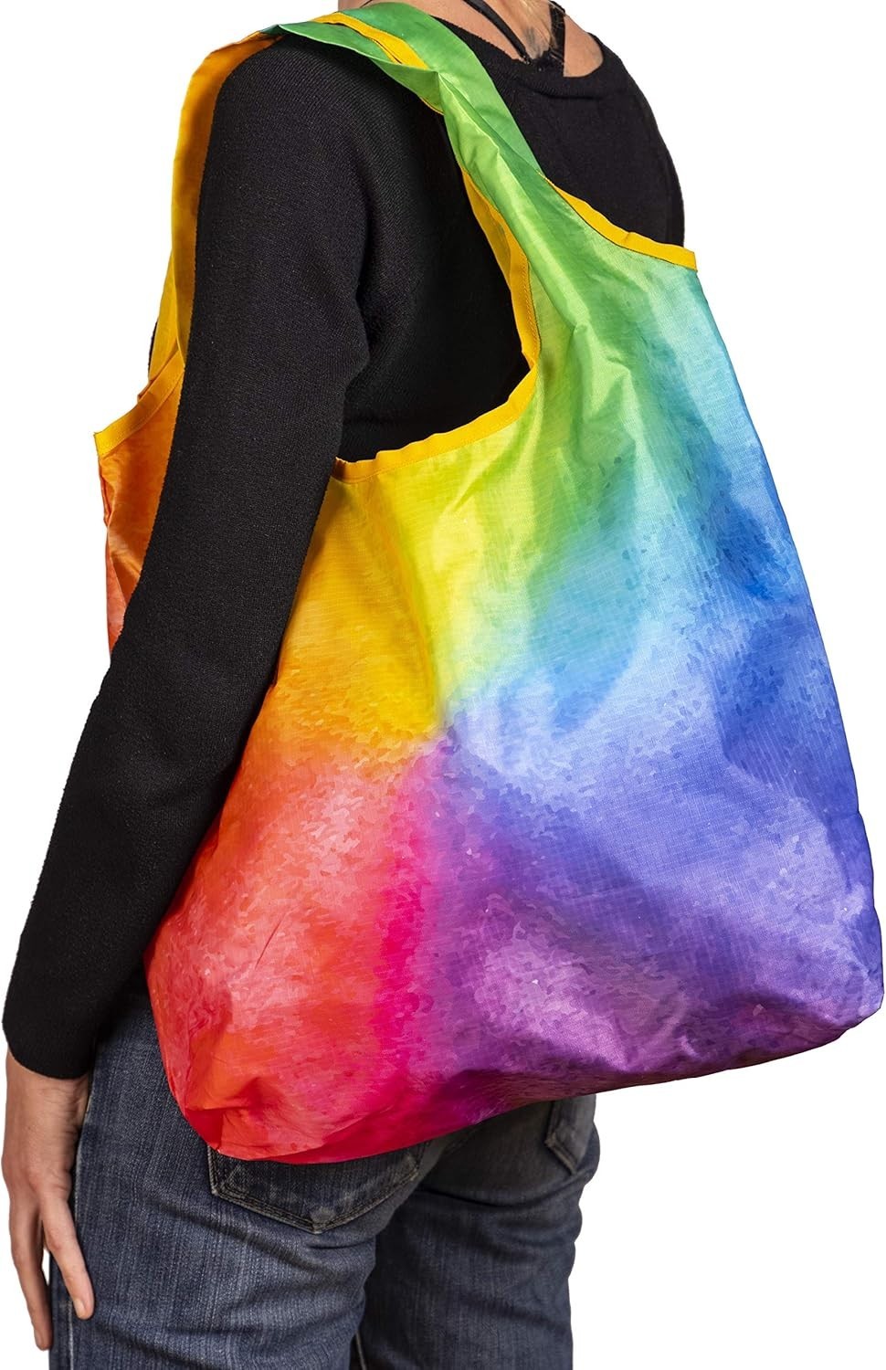 Reusable Grocery Bags | Vibrant Tote Bag For Groceries, Gym, Office, Beach, Toys