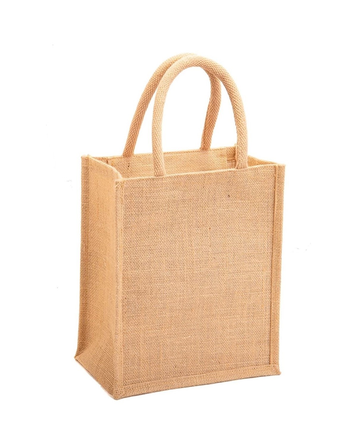 Leather Handle Jute Bags for Return Gifts | Personalized Burlap Beach Bags