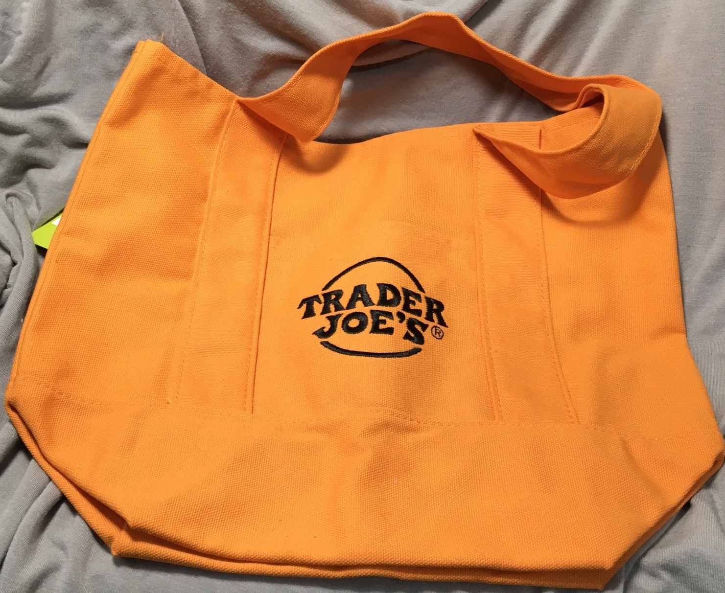 Trader Joe’s October Mini Totes Set Of 4 Purple Orange Black NWT