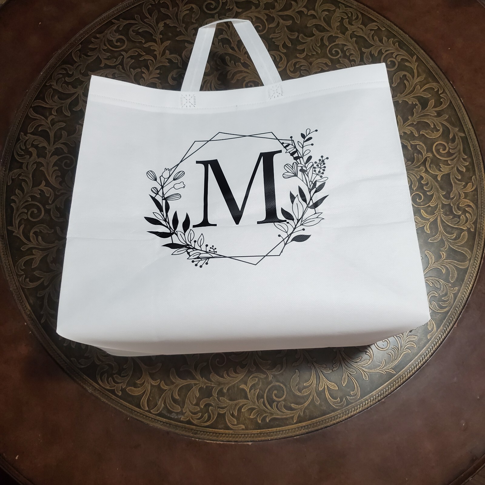 10 Grocery Tote Bag with Reinforced Handle Reusable