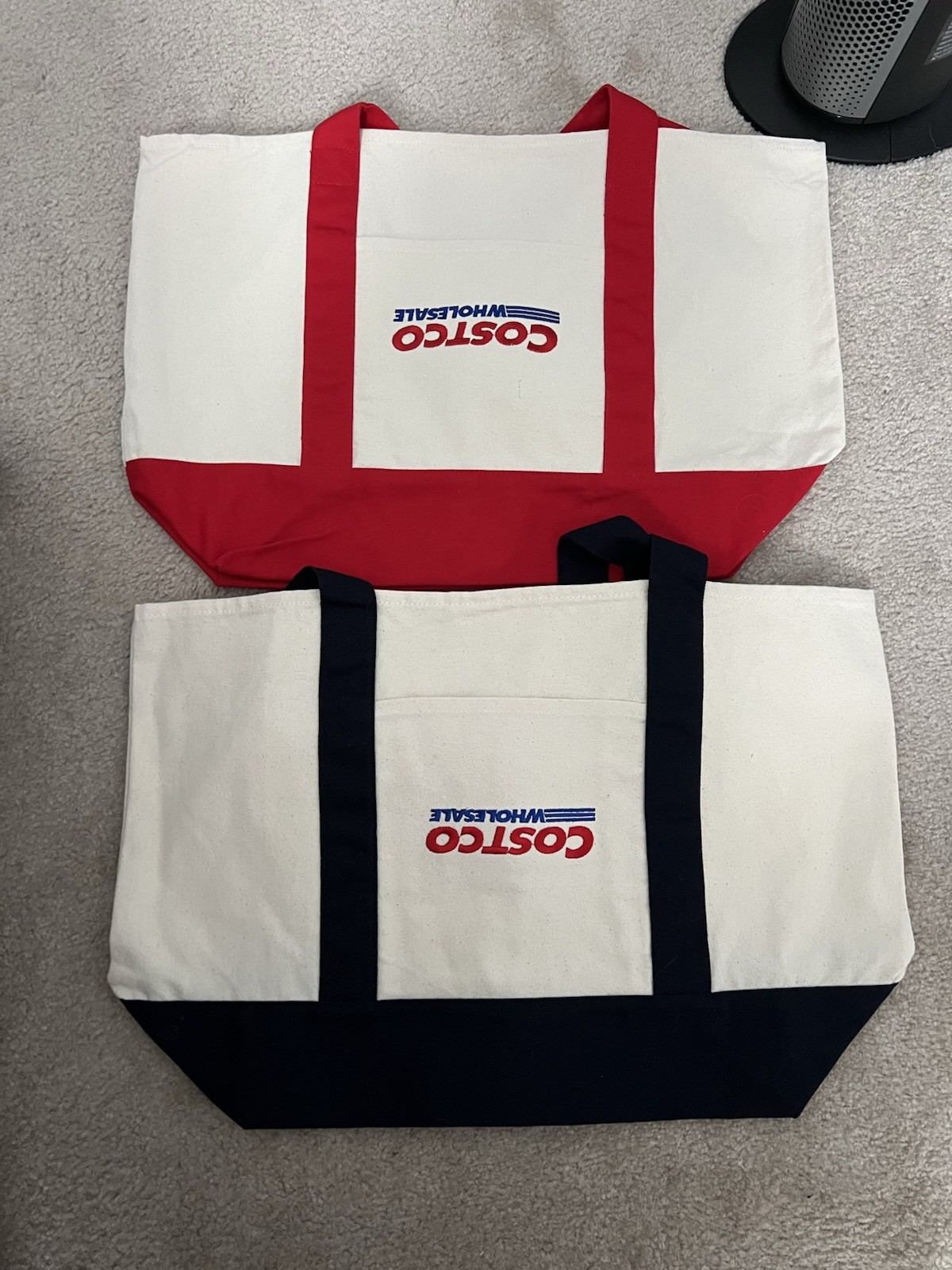Rare Misprint Error Costco Tote China Exclusive Blue And Red . Trader Joes Tote