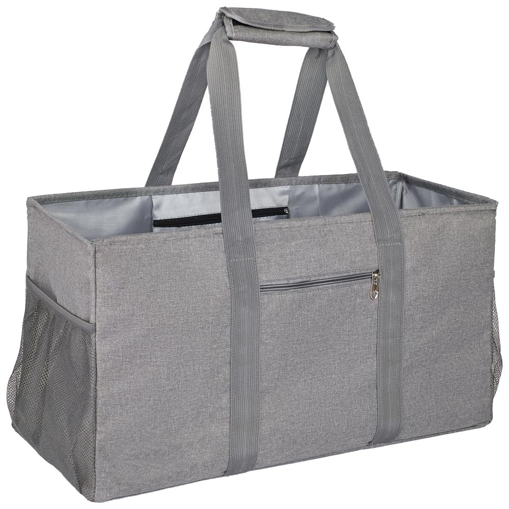 XINFULLWOL Extra Large Utility Tote Bag,Reusable Shopping Bags with Handles -…