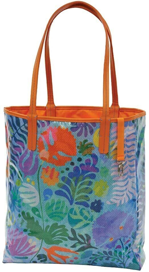 Lot 2 Eco-Friendly Reusable Grocery Shopping Shoulder 24″ Bag 10″ Handle Key FOB