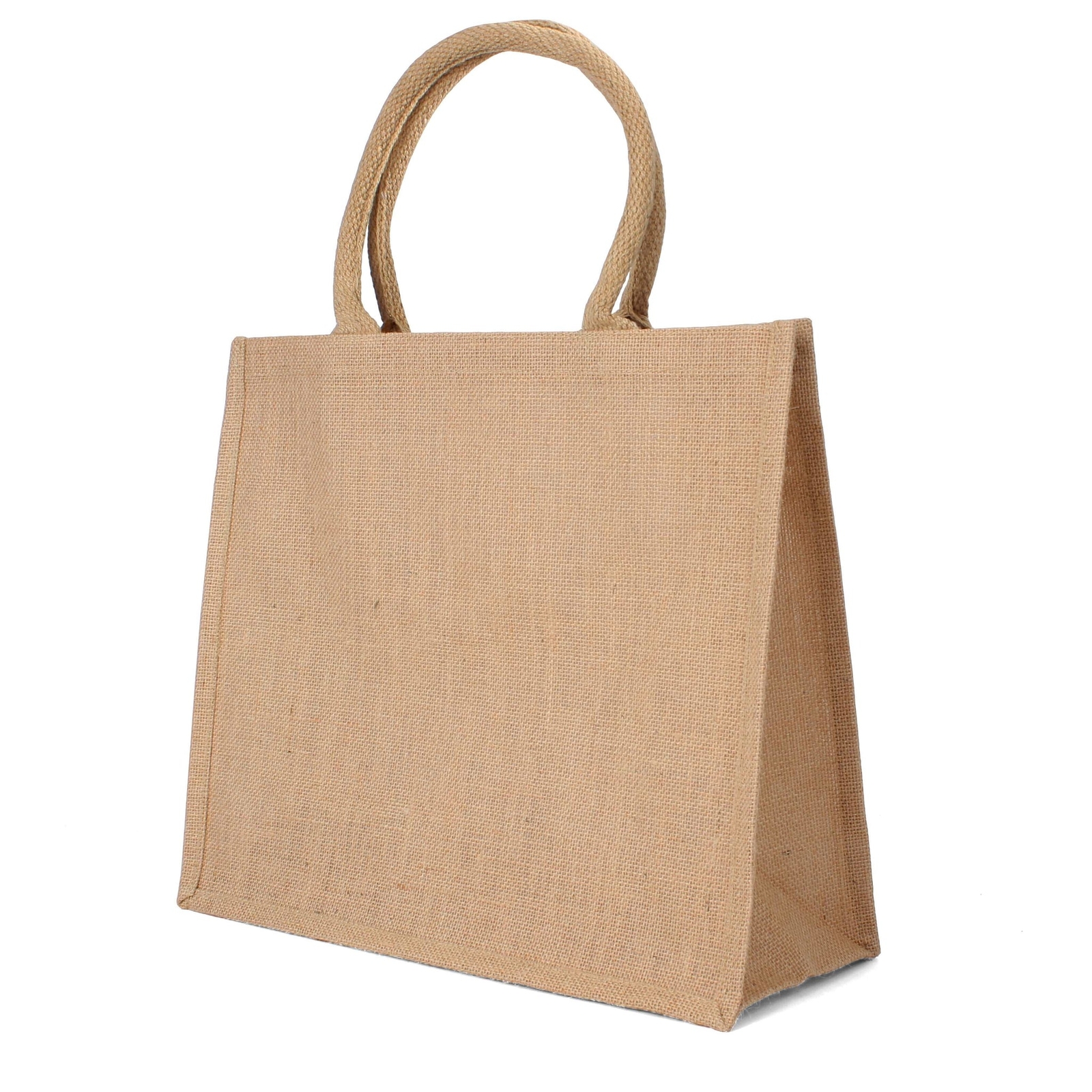 Milltown Merchants Jute Burlap Tote Bags – Reusable Burlap Bags – Large
