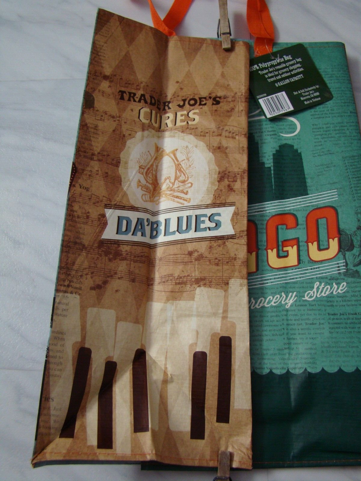 New Trader Joe’s Chicago Reusable Bag Shopping Grocery