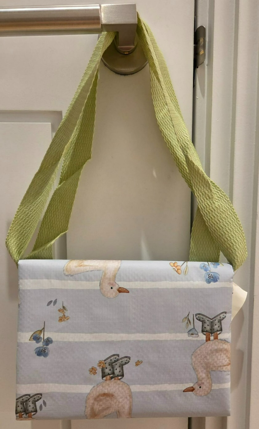 NWT TJ MAXX – Ducks in Boots – Large Reusable Shopping Tote Eco Bag