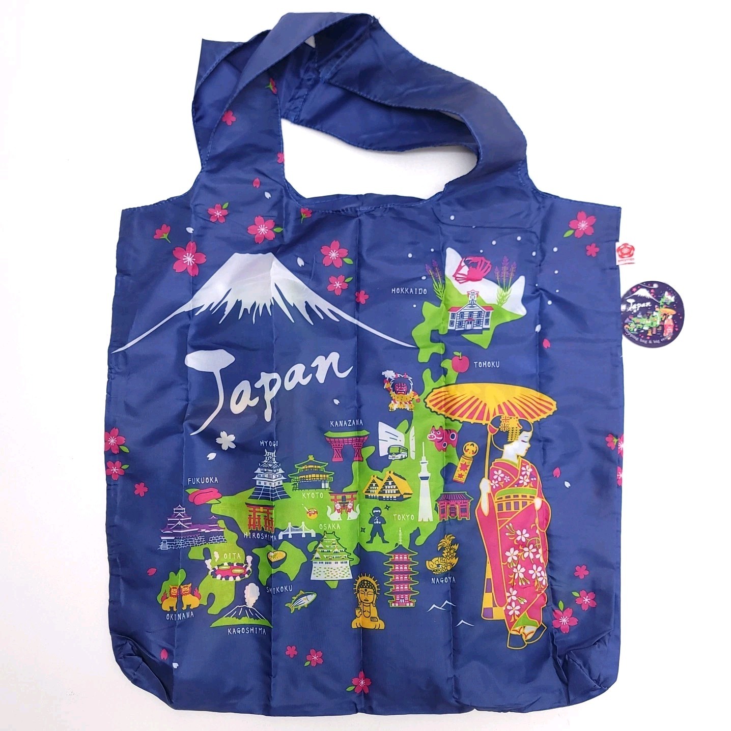 Matsumi Kogei Eco-Friendly Compact Shopping Bag Japan 16″ Packable