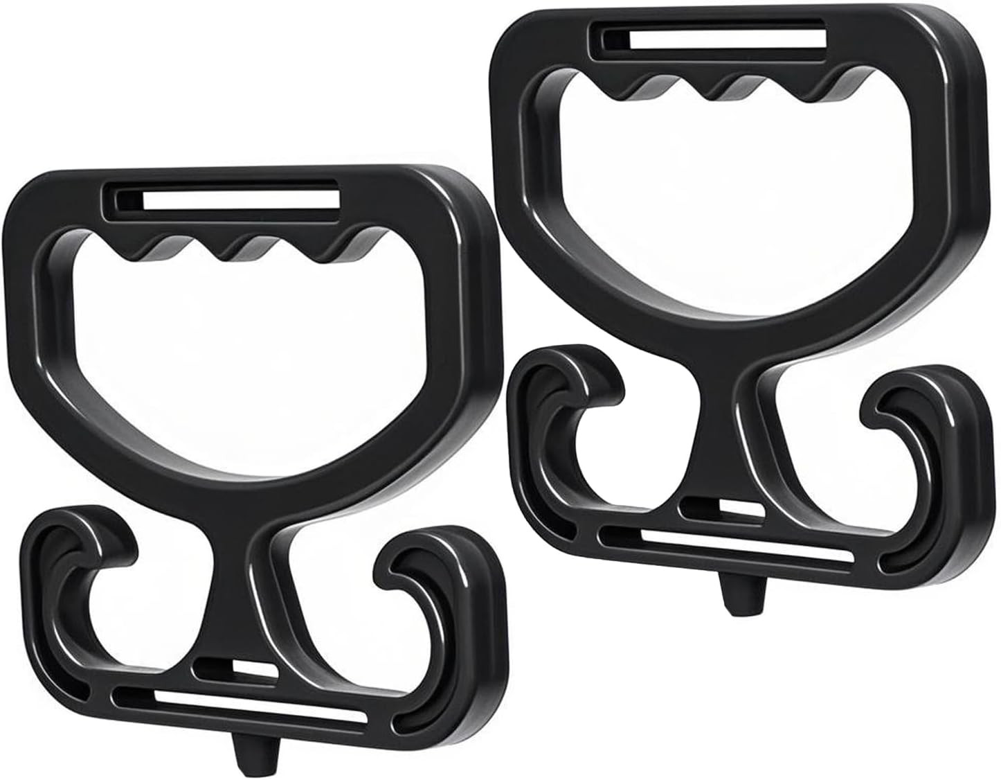 Grocery Bag Carrier with Plastic Storage Box, 2 Pack Grocery Bag Holder for Plas