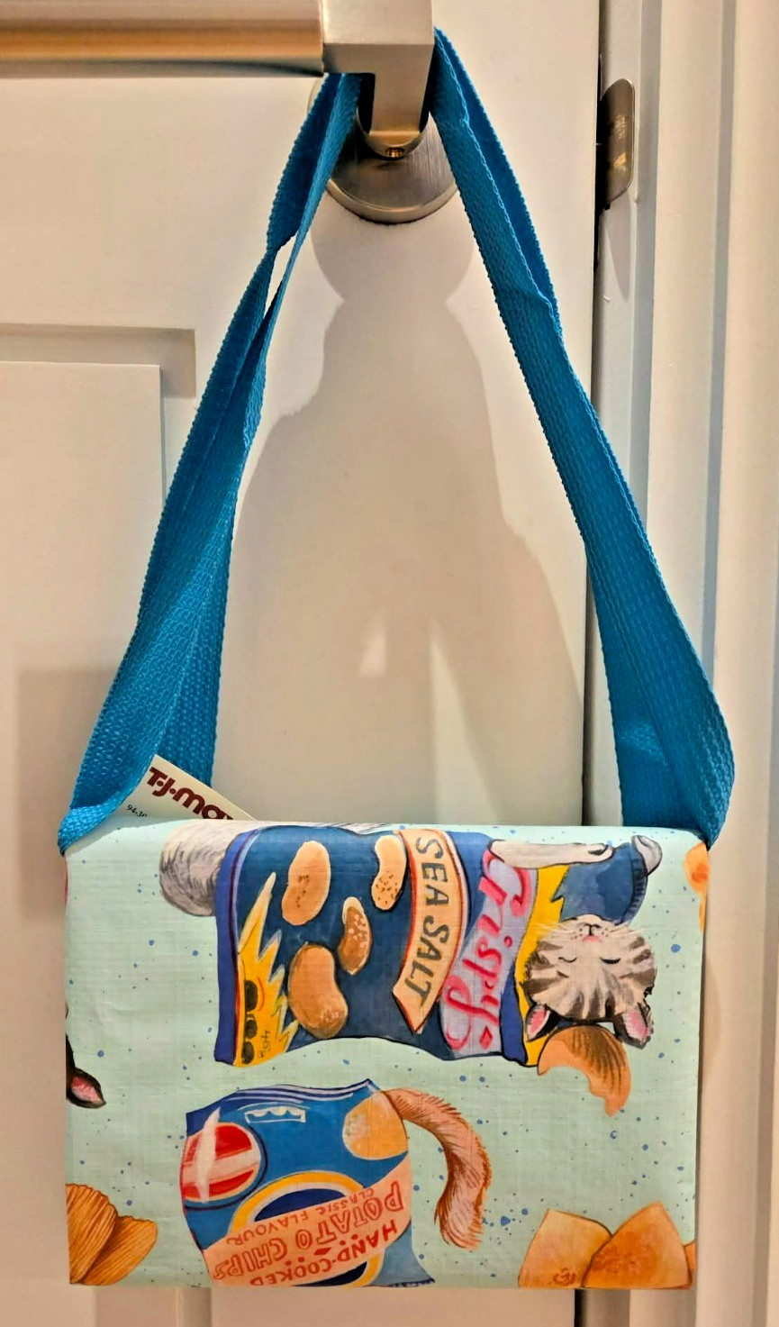 NWT TJ MAXX- Cats in Snacks – Large Reusable Shopping Tote Eco Bag