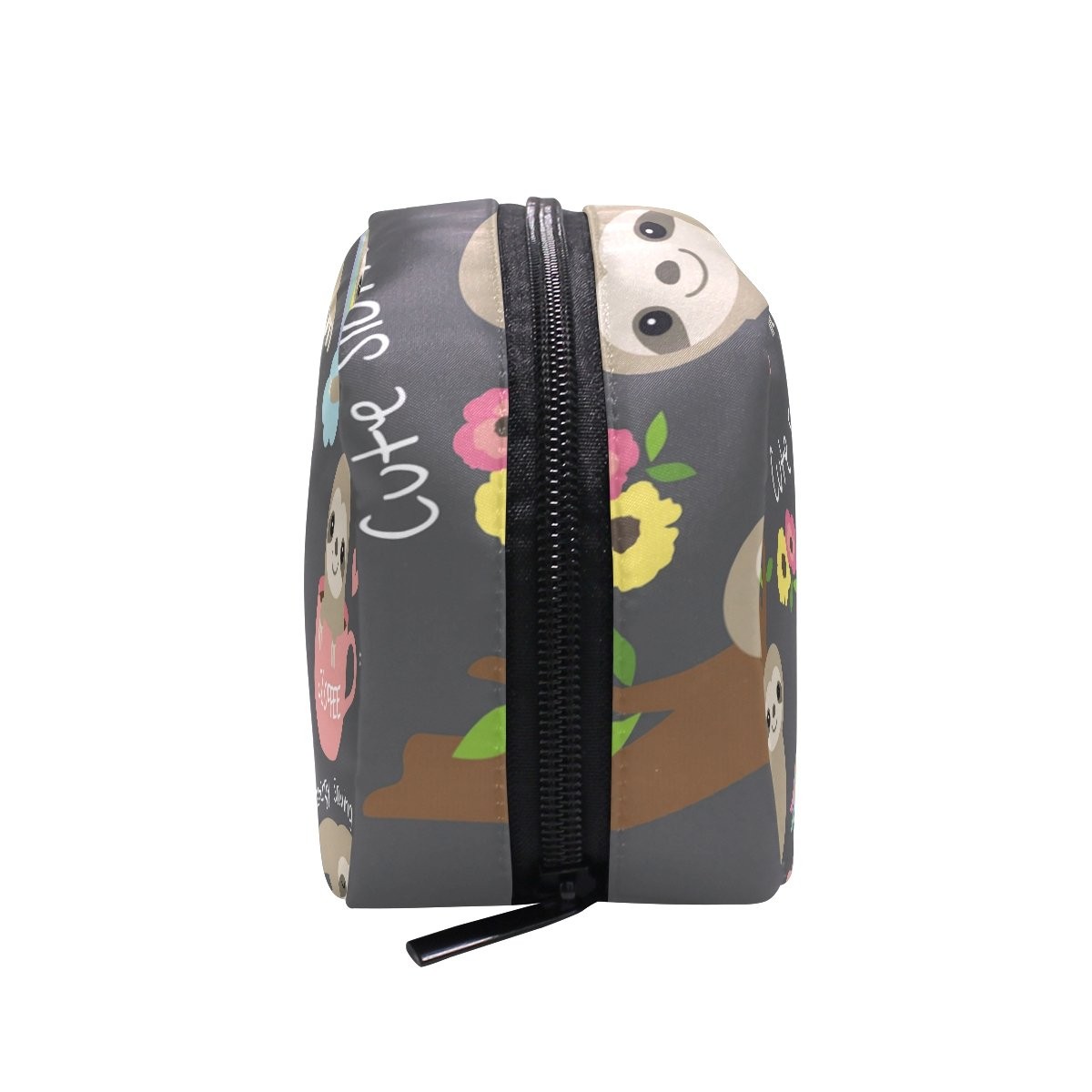 DOENR Makeup Bag Portable Travel Cosmetic Train Case Cute 1 Count (Pack of 1)