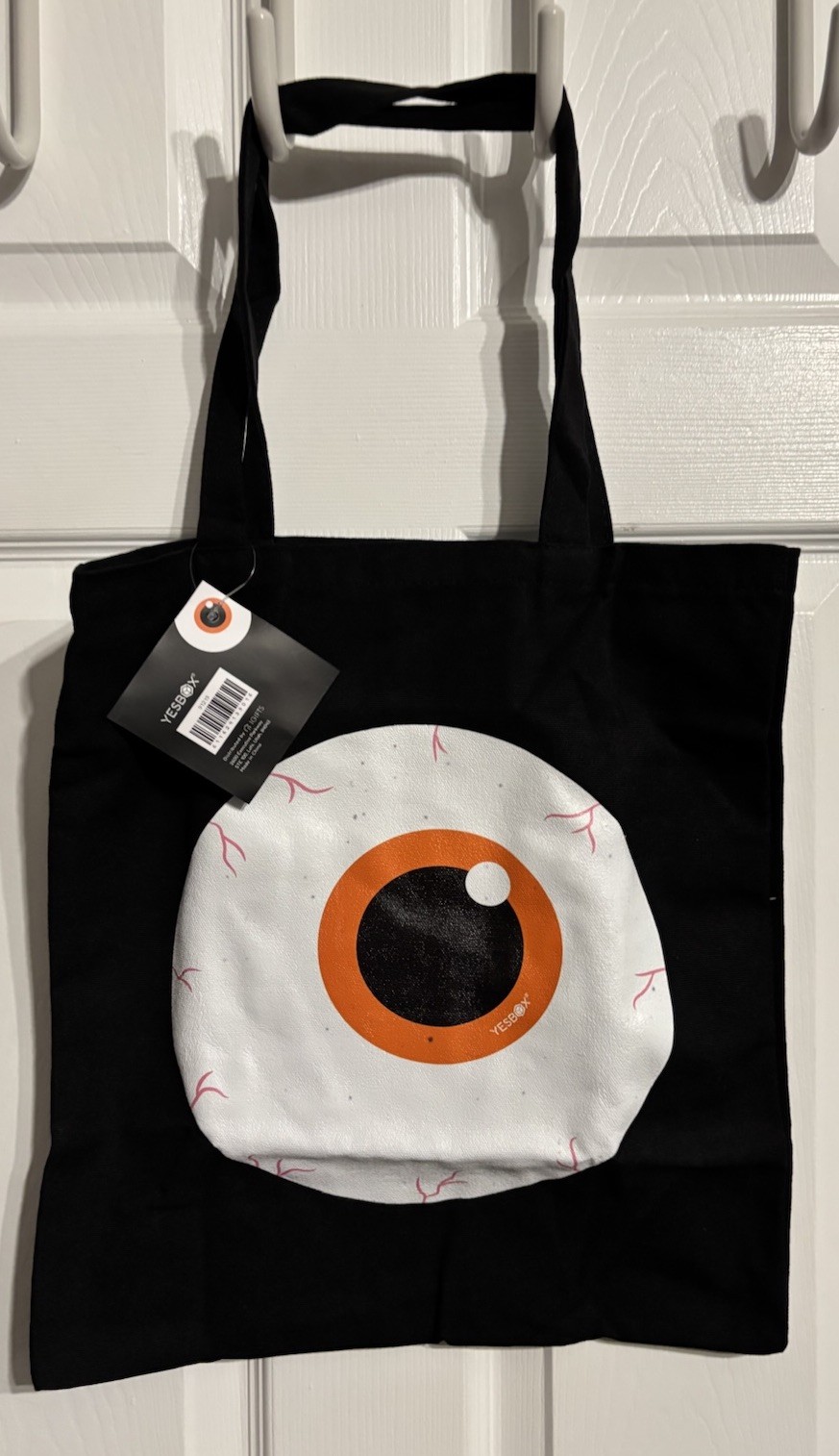 Midnight Mischief Eye See You Tote Bag 15″x16″ Brand New with Tag Eyeball Bag