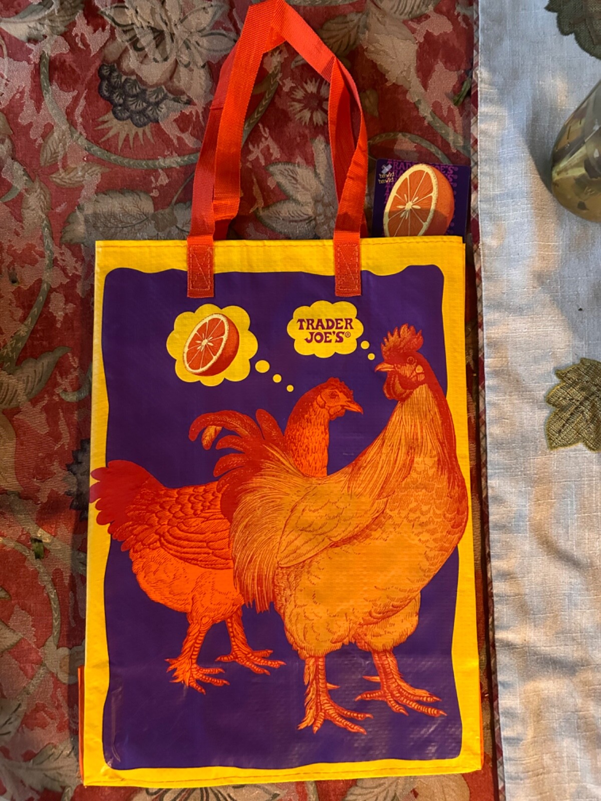Trader Joe’s Mandarin Orange Chicken Bag. Has Tags, Never Folded!RARE!