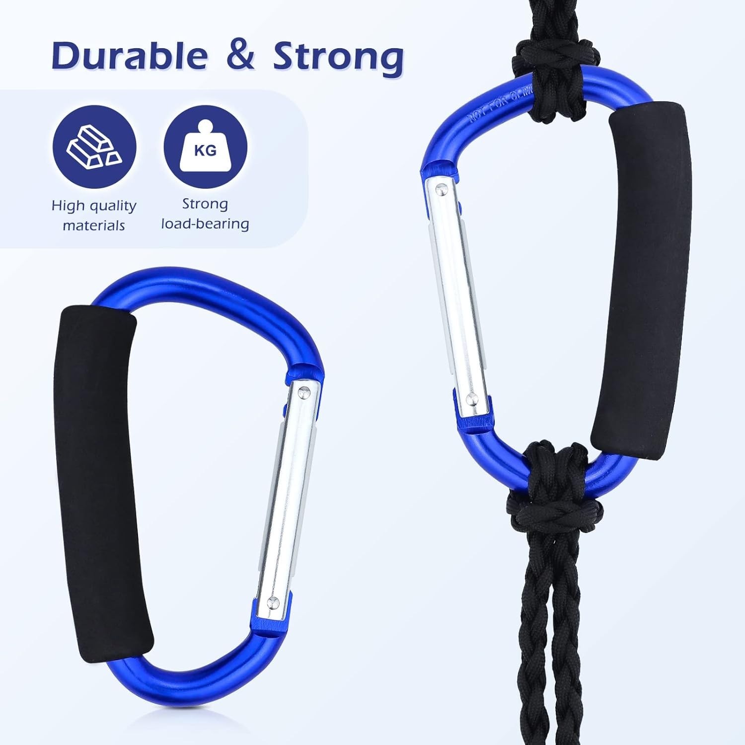 Grocery Bag Shopping Bag Holder Handle Carrier Tool Multi Purpose Snap Hook Stro