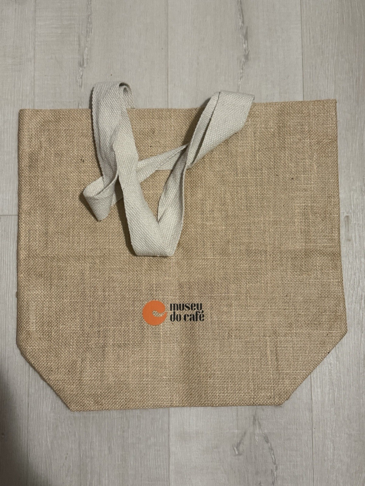 Cafes do Brasil Jute Tote Bag Coffee Eco Reusable Shopper 16.5×15